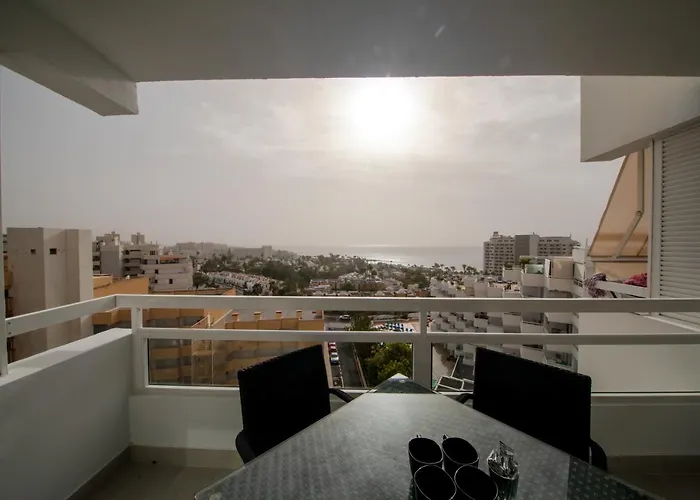 Apartment Ponderosa 807, Americas, One Bedroom With Large Terrace And Ocean View, Next To Siam Park